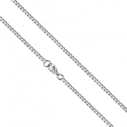 Ocelový řetízek ”pancer” tl. 1,5 mm (45 cm)