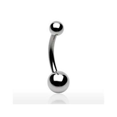 Piercing do pupíku - banánek malý (1,6 x 10 mm)