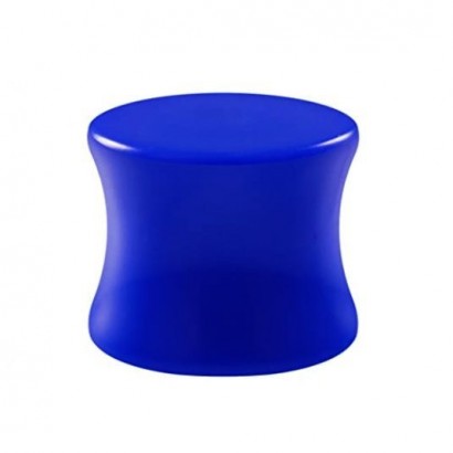 Akrylátový plug do ucha modrý (19 mm)