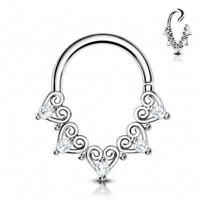 Septum piercing 1,0 x 8 mm