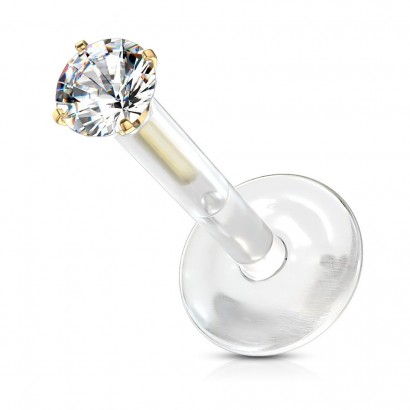BioFlex piercing do brady, 2 mm zirkon (1,2 x 6 mm)